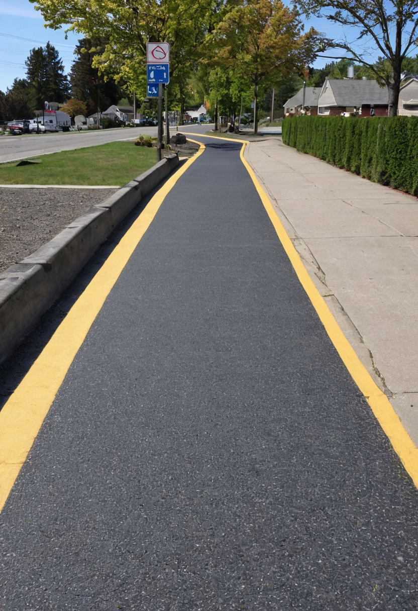 Mobility planning visual for Edging and stabilization keep pea gravel contained under use