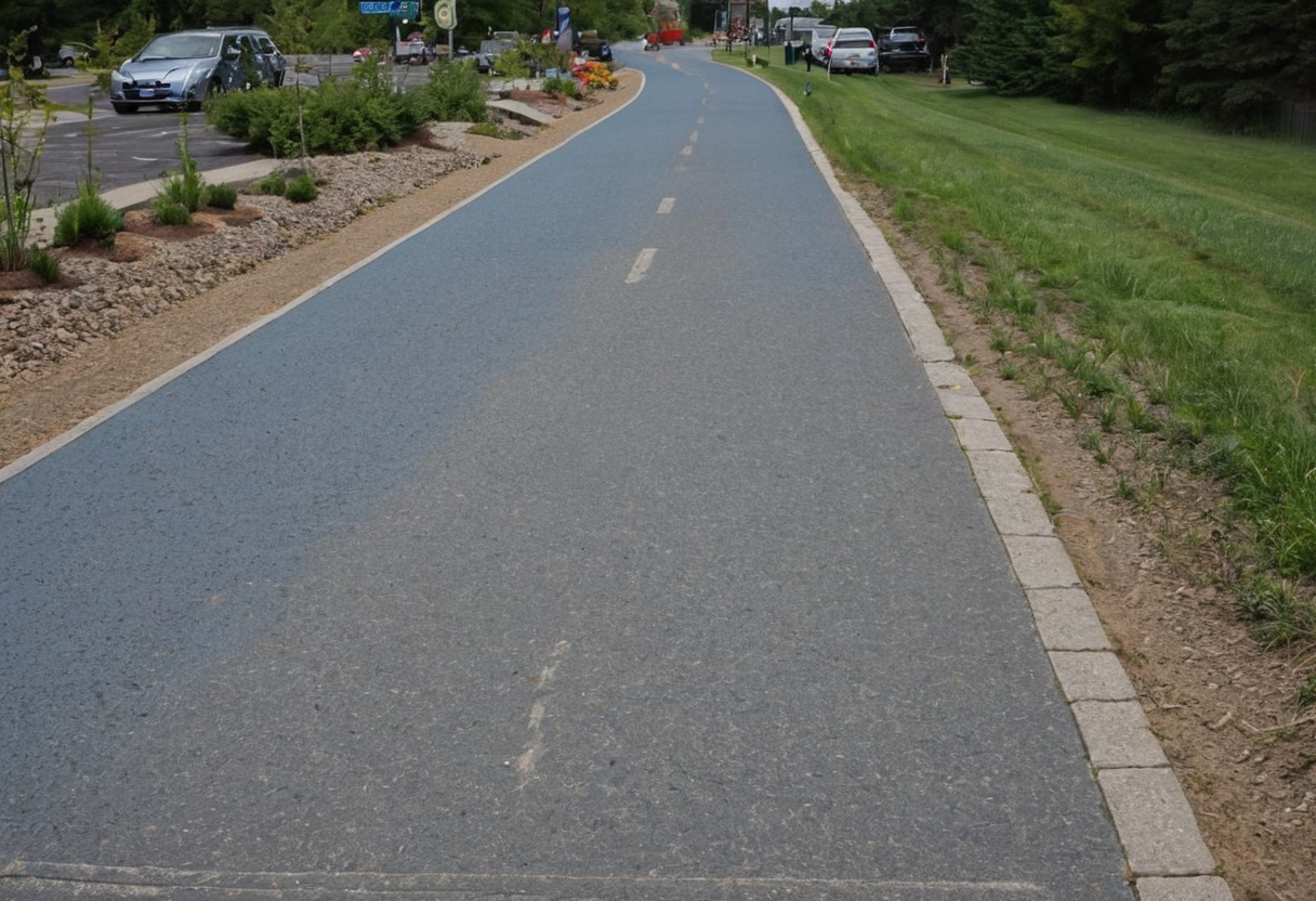 Mobility planning visual for How should pea gravel be selected, measured, and ordered